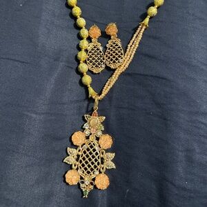 Indian jewelry gold plated